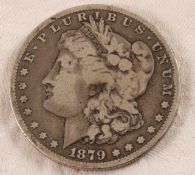 1879 S Morgan Silver Dollar