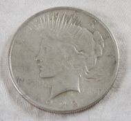 1922 Peace Silver Dollar