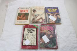 5 Adult Erotica Risque Books