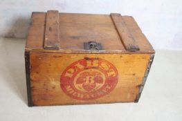 Pabst Blue Ribbon Pre-Prohibition Wood Beer Crate