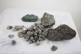 Assortment of Geological Minerals & Specimens