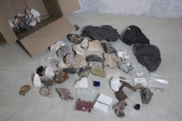 Assorted Geological Specimens, Minerals, Fossils