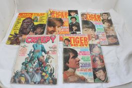 Tiger Beat, Media Spotlight and Creepy Magazines