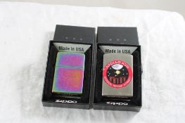 2 Zippo Lighters in Original Boxes
