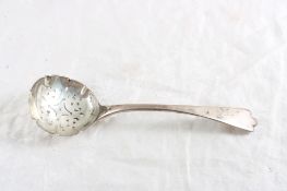 Antique Sterling Silver Sugar Sifter Spoon 40 Gram