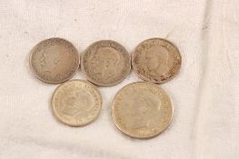 5 Foreign Silver Coins