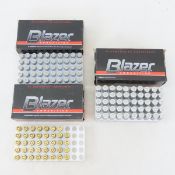 130+ Rounds Blazer 357 & 9mm Ammunition