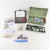 5 Mixed reloading Dies & Accessories, 7mm & Others