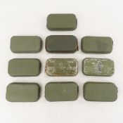 10 WWII US Military Type 2 First Aid Kits