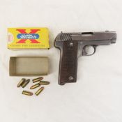 WWI Era Spanish Ruby 7.65mm/.32ACP Pistol