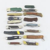 15+ Folding Pocket Knives, Imperial, Buck & Others