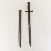 WWII Japanese Arisaka Type 30 Bayonet & Scabbard