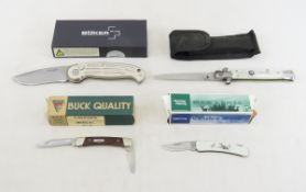 Boker Plus, Inox Automatic & 2 Buck Knives