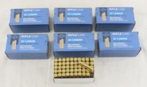 300 Rounds Rifle Line 30 Carbine Ammunition