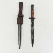Yugoslavian M48 Rifle Bayonet, Scabbard & Frog