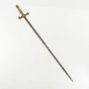 Vintage Fraternal Sword, Rusty Blade