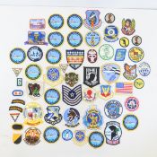 Collection of 50+ Military & Other Sew On Patches