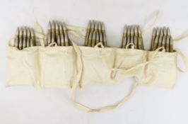 50 Rounds British .303 Ammunition in Bandolier