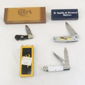 Smith & Wesson, Colt, & Browning Pocket Knives