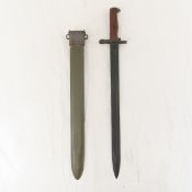 1917 US M1905 Sword Bayonet & Scabbard