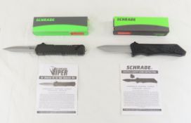 Schrade SCHOTF3 & SCHOTF6 Spring Assisted Knives