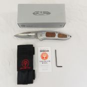 Boker Top Lock Thuya Wood 701 Pocket Knife