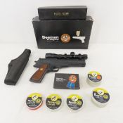 Beeman P1 Magnum Air Pistol with Scope & More