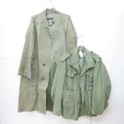 Vintage M1965 US Military Field Jacket & Rain Coat