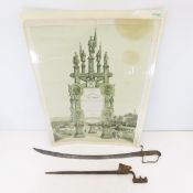 Civil War Sword, Bayonet & 