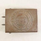 WWI German Gott Mit Uns Belt Buckle