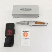 Boker Top Lock II Thuya Wood BK-7103 Knife