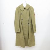 WWI US Military Olive Drab Wool Overcoat