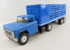 Custom Painted Structo Livestock Truck & Trailer