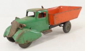 1930s Wyandotte Light Up Dump Truck