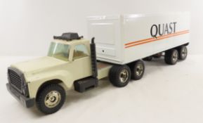Nylint Truck & Custom Painted Quast Trailer