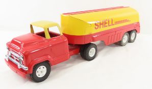 Buddy L 550 Texaco Tanker Truck - Restored