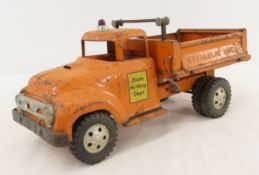 Tonka State Hi-Way Dept Hydraulic Dump Truck