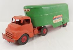 Wyandotte Truck Lines Plastic Cab & Steel Trailer