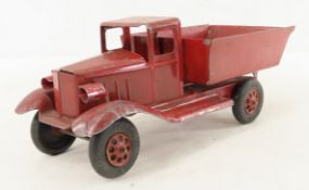 Antique Girard Toys Pressed Steel Dump Truck