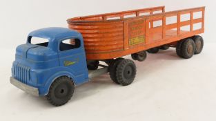 Structo Overland Freight Lines Truck & Trailer