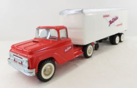 Buddy L Truck & Structo Trailer, True Value Custom