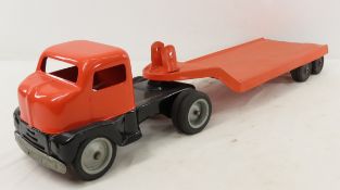 Custom Paint Tonka Semi Truck & Equipment Trailer