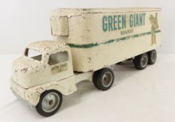 Tonka Green Giant Semi Truck & Trailer