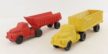 2 Auburn Semi Trucks & Trailers