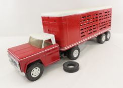 Custom Painted Structo Livestock Truck & Trailer