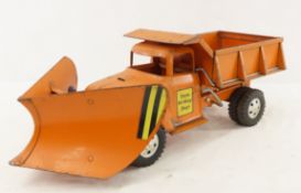 Tonka State Hi-Way Dept Dump Truck with Plow