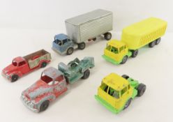 Hubley Kiddie Toy Semi Trucks and more