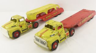 2 Wyandotte Trucking Car-a-van Lines Car Haulers