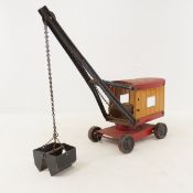 1920s Structo Clamshell Bucket Crane