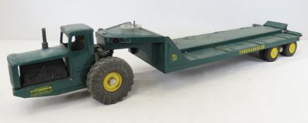 Nylint Toys Tournahauler Low Boy Trailer & Cab